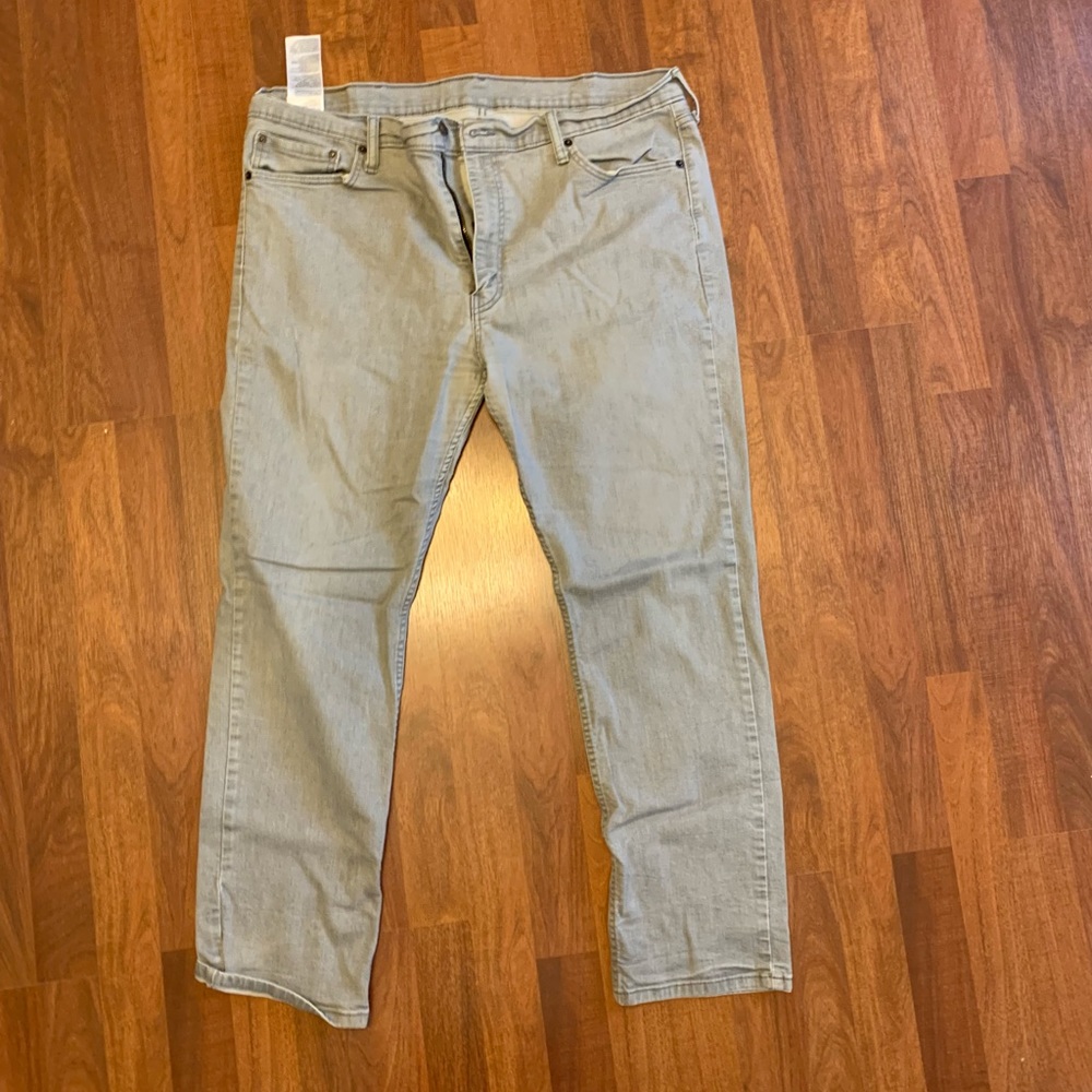 Levi's Men's 511 Slim Gray Denim Jeans 42 Waist 42x30